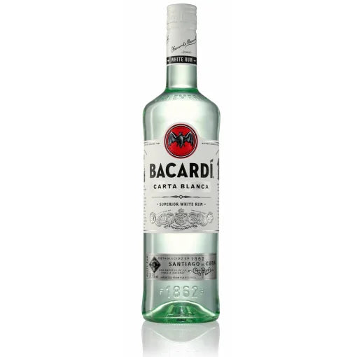 BACARDI CARTA BLANCA RON 1 L
