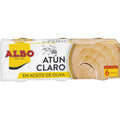 ALBO ATUN CLARO EN ACEITE OLIVA PACK 6 X 48GR