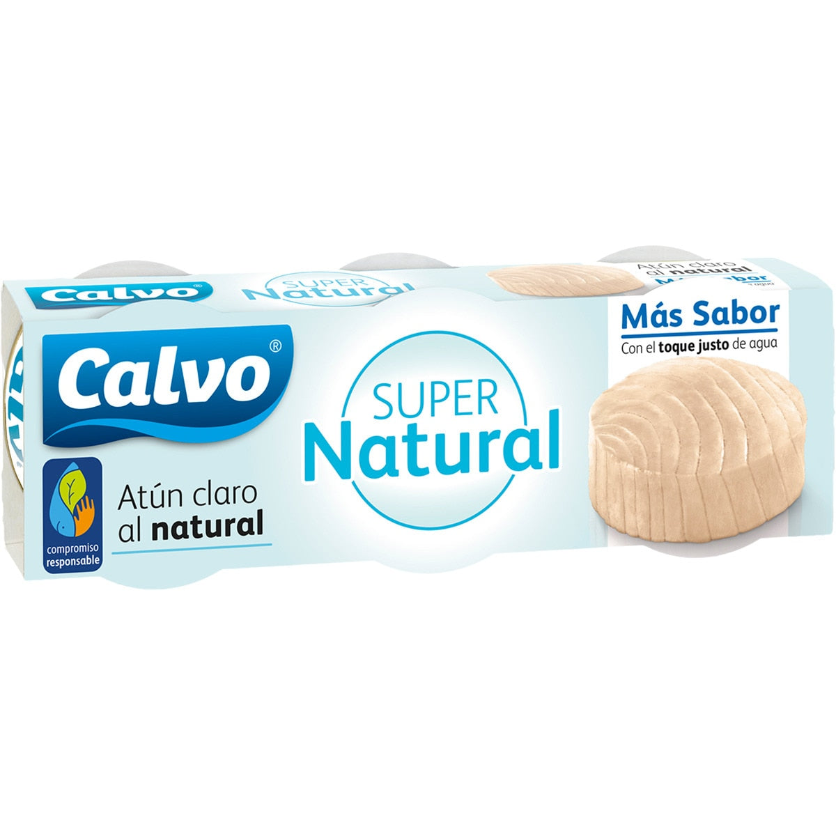 Calvo Atun Claro Super Natural Pack 3+1 X 56 g