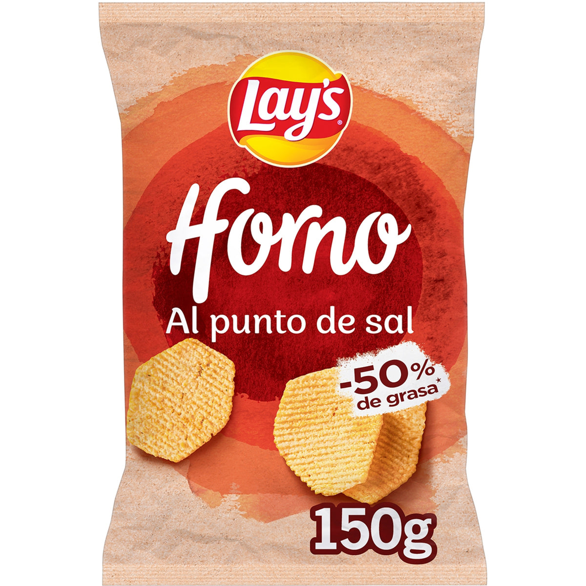 LAYS HORNO PUNTO SAL 150GR