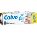 Calvo Atun Aceite Girasol Pack 6 4€ (blanco)