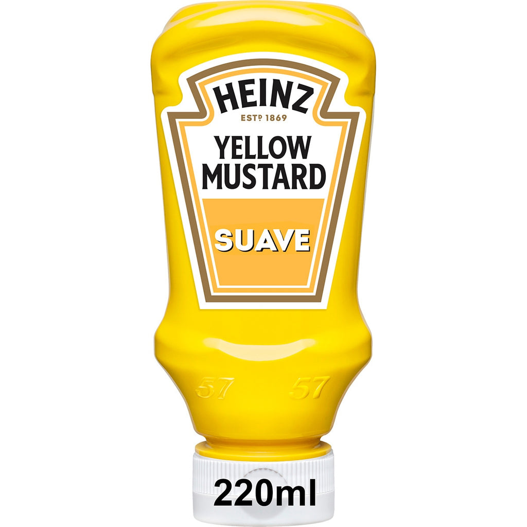 HEINZ YELLOW MUSTARD SUAVE 220ML