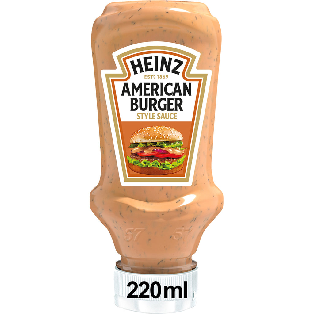 HEINZ SALSA AMERICAN BURGUER 220ML