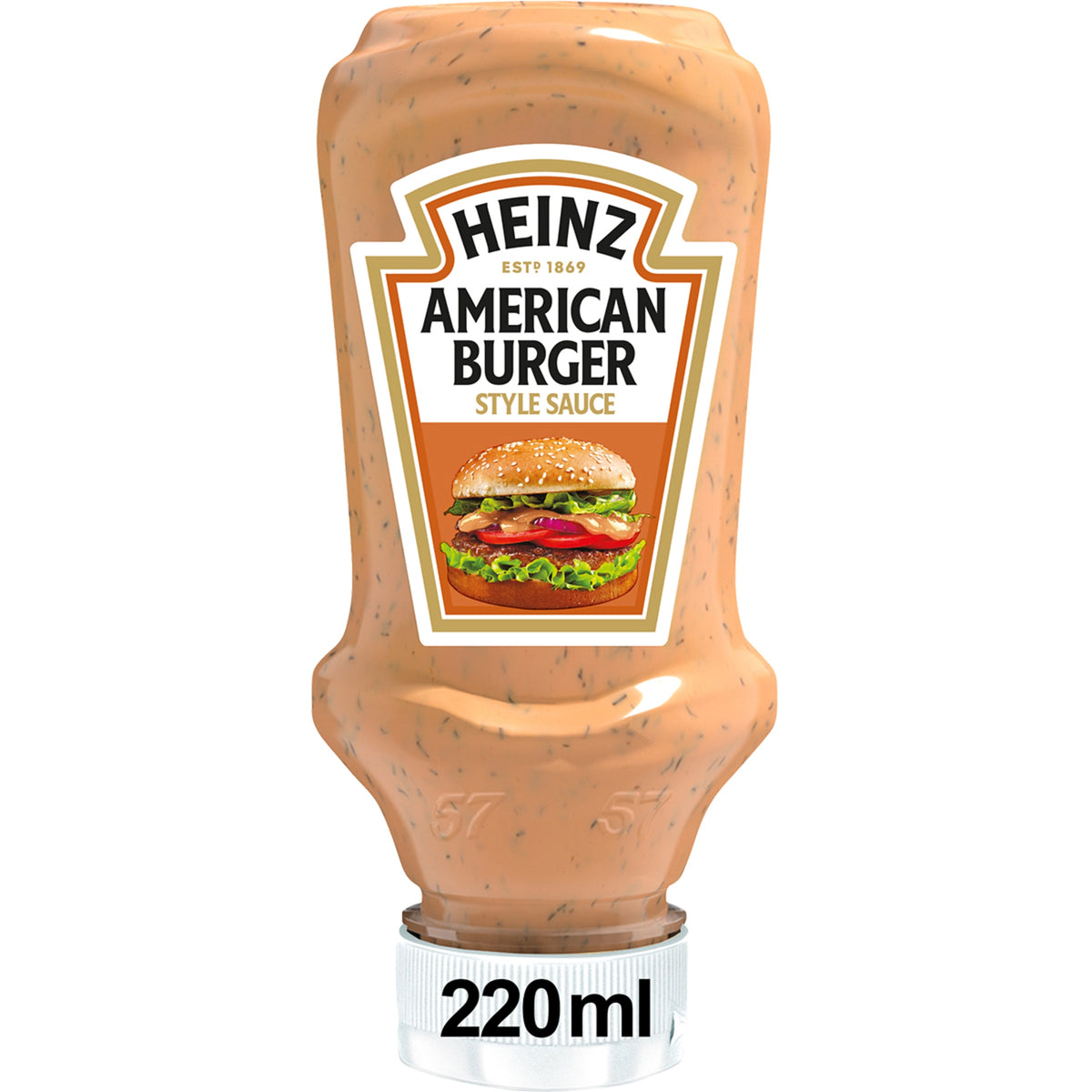 HEINZ SALSA AMERICAN BURGUER 220ML