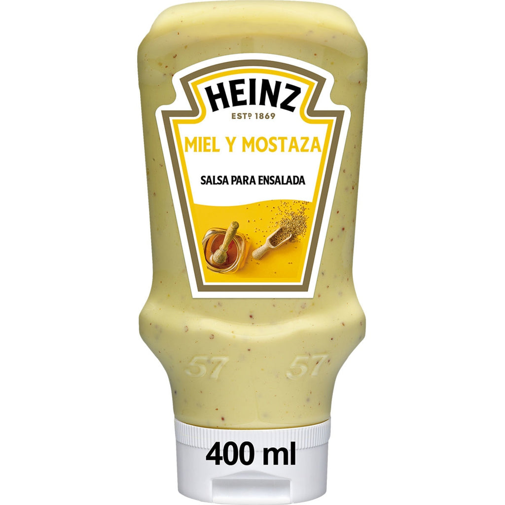 HEINZ SALSA MIEL Y MOSTAZA 400ML