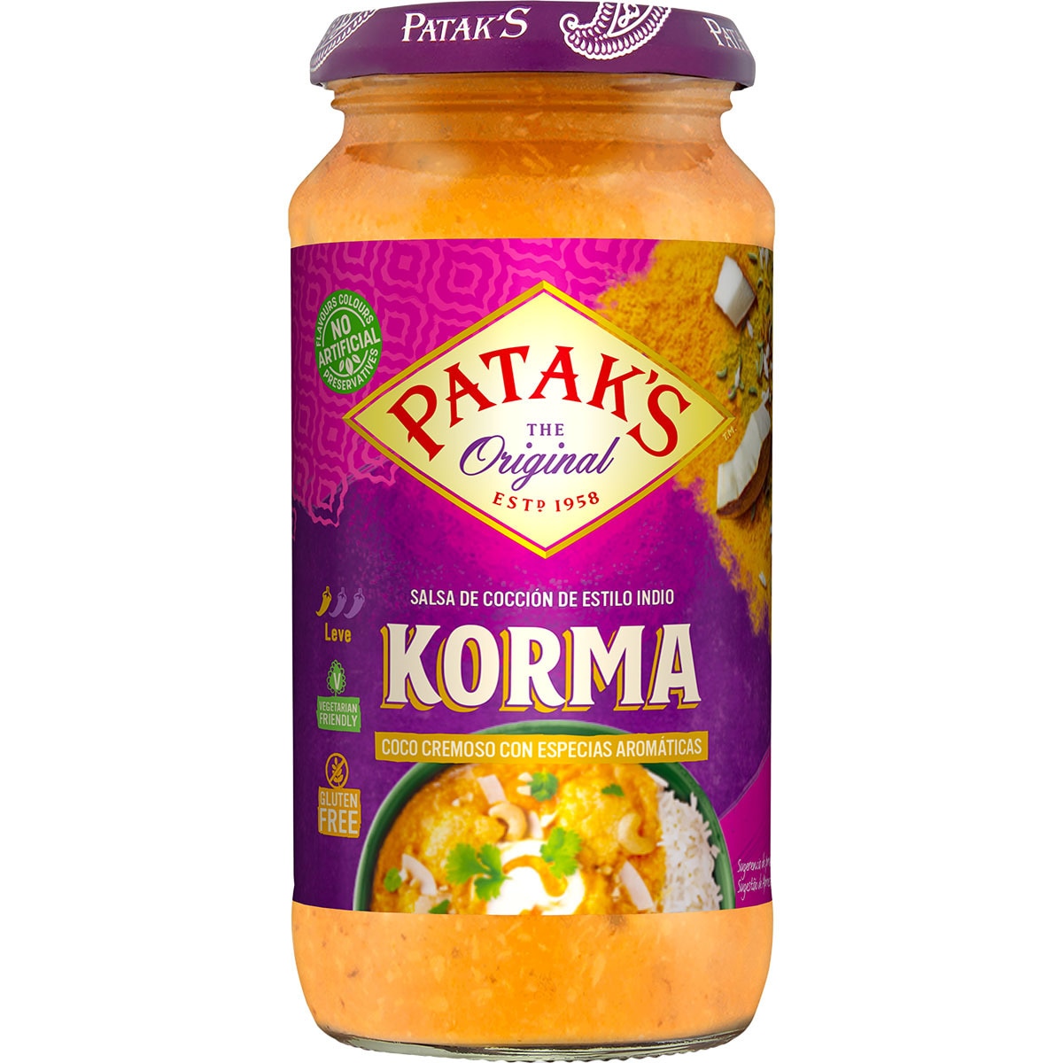 PATAKS SALSA KORMA 450GR