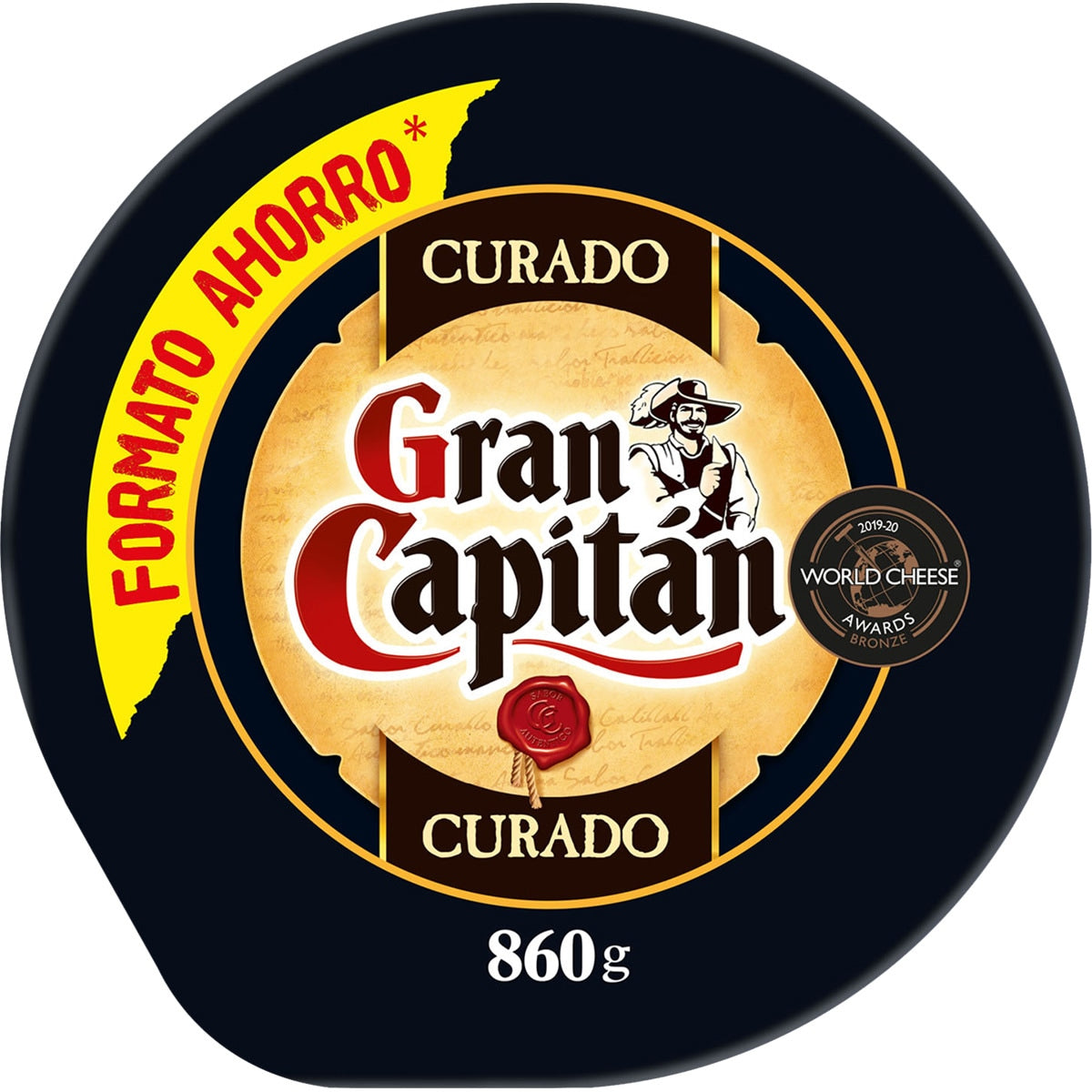 GRAN CAPITAN CURADO 860 GR.