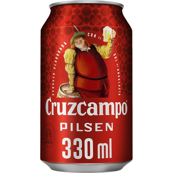 CERVEZA CRUZCAMPO LATA 33 CL