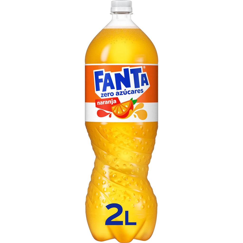 FANTA ZERO NARANJA BOTELLA 2 L.