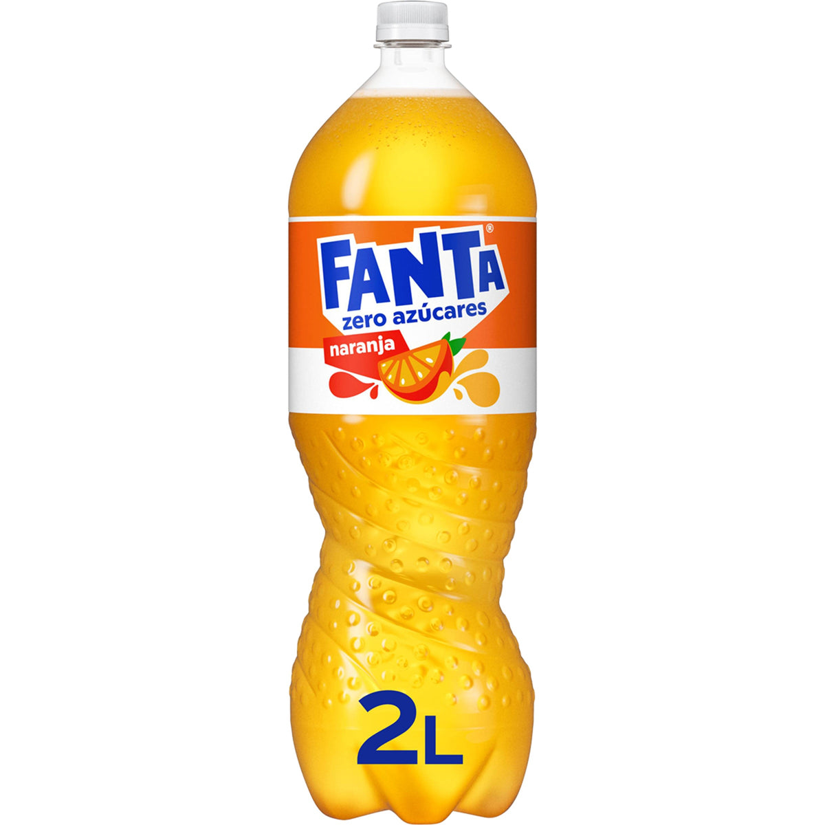 FANTA ZERO NARANJA BOTELLA 2 L.