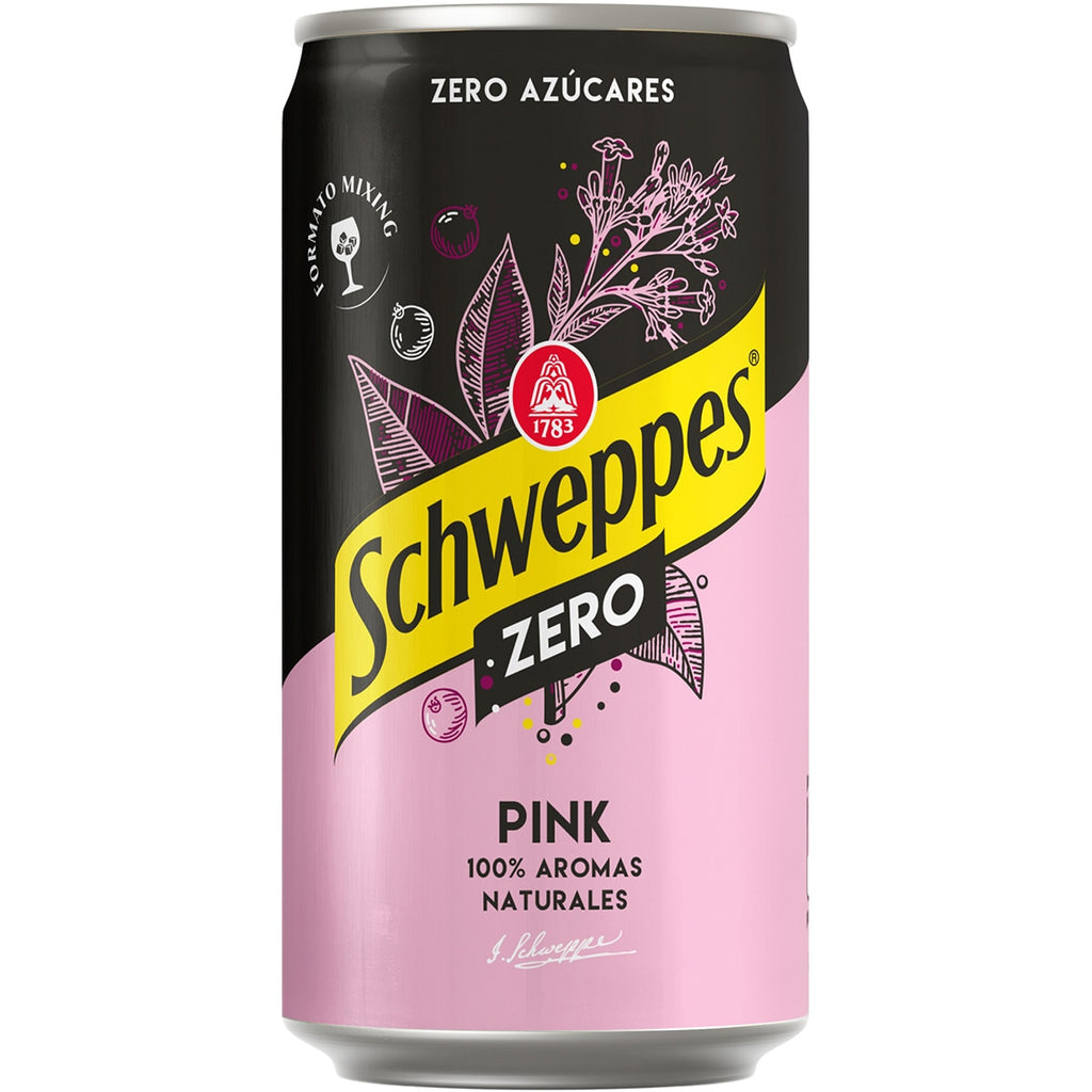 SCHWEPPES TONICA ZERO PINK 25CL