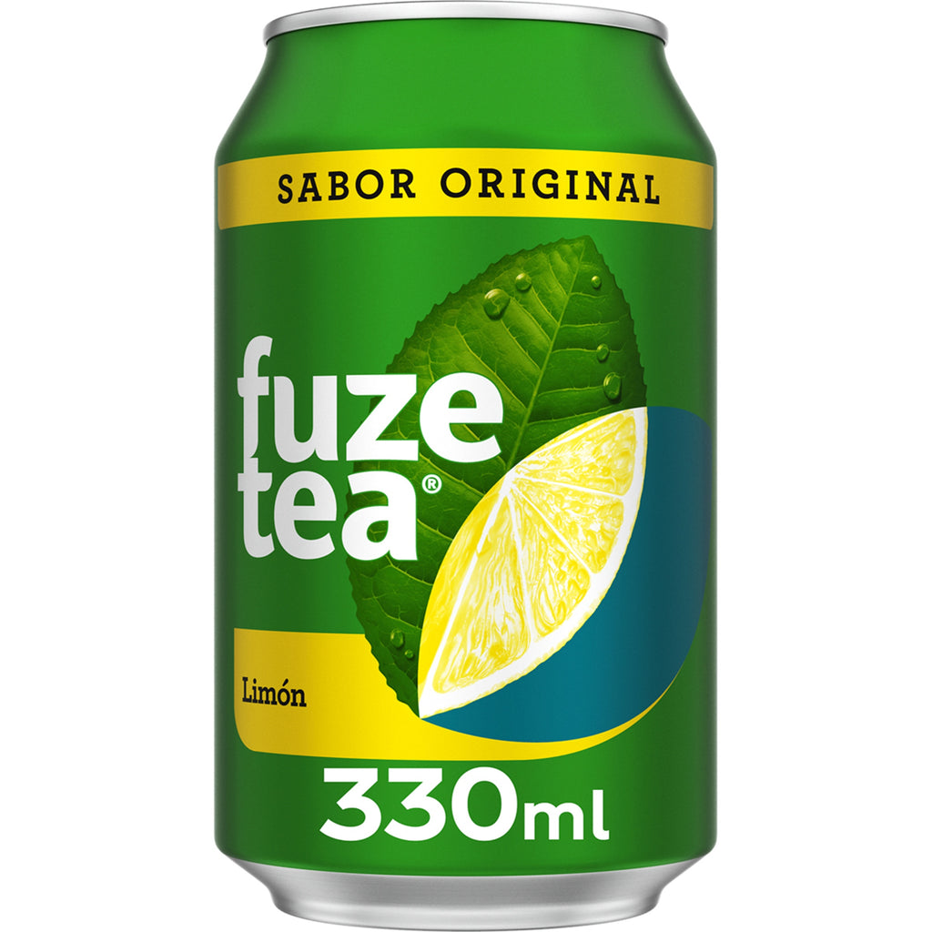 FUZE TEA SABOR LIMON LATA 33CL