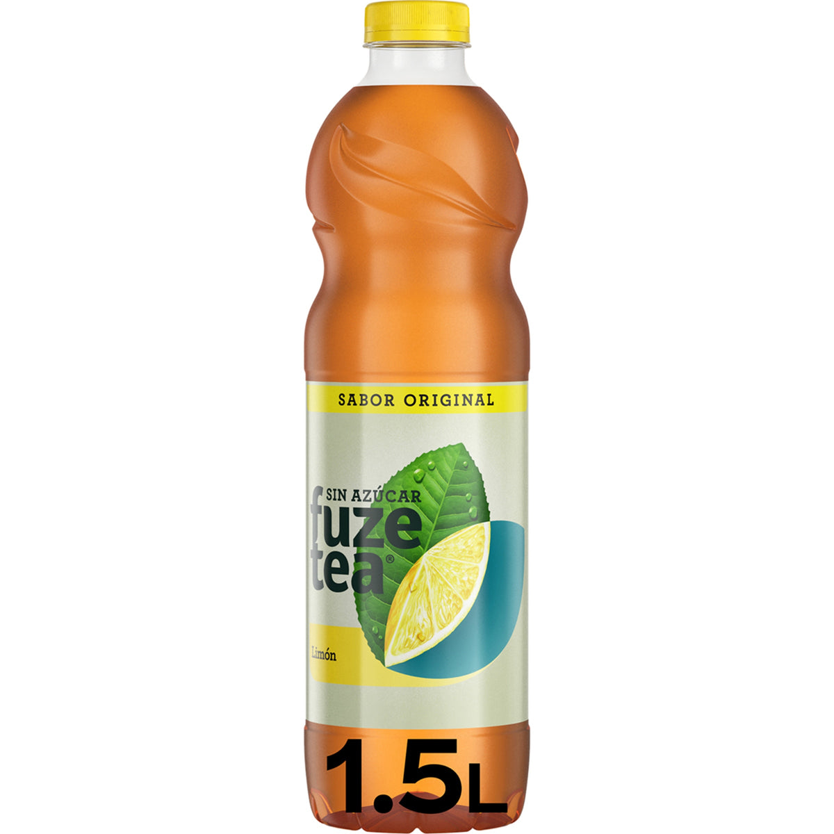 Fuze Tea Sabor Limon sin Azucar Botella 1,5l
