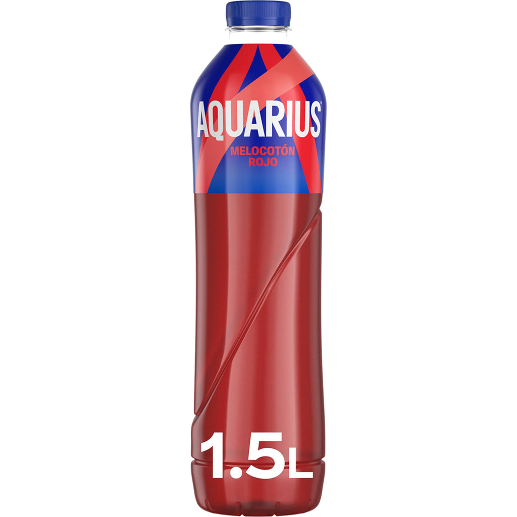 AQUARIUS MELOCOTON ROJO BOTELLA 1,5L
