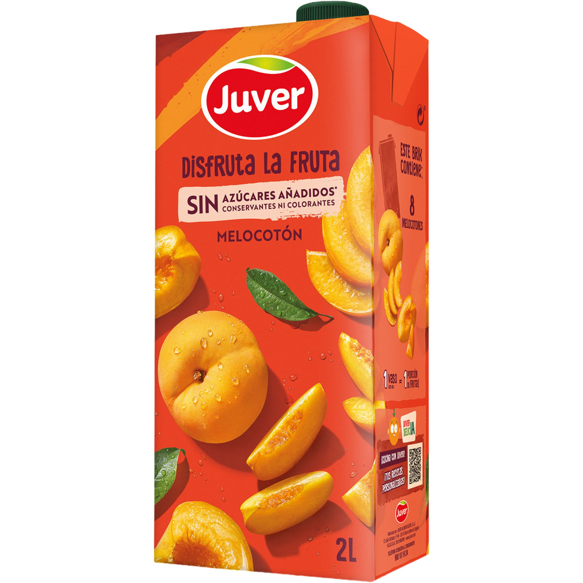 JUVER DISFRUTA MELOCOTON 2 L.