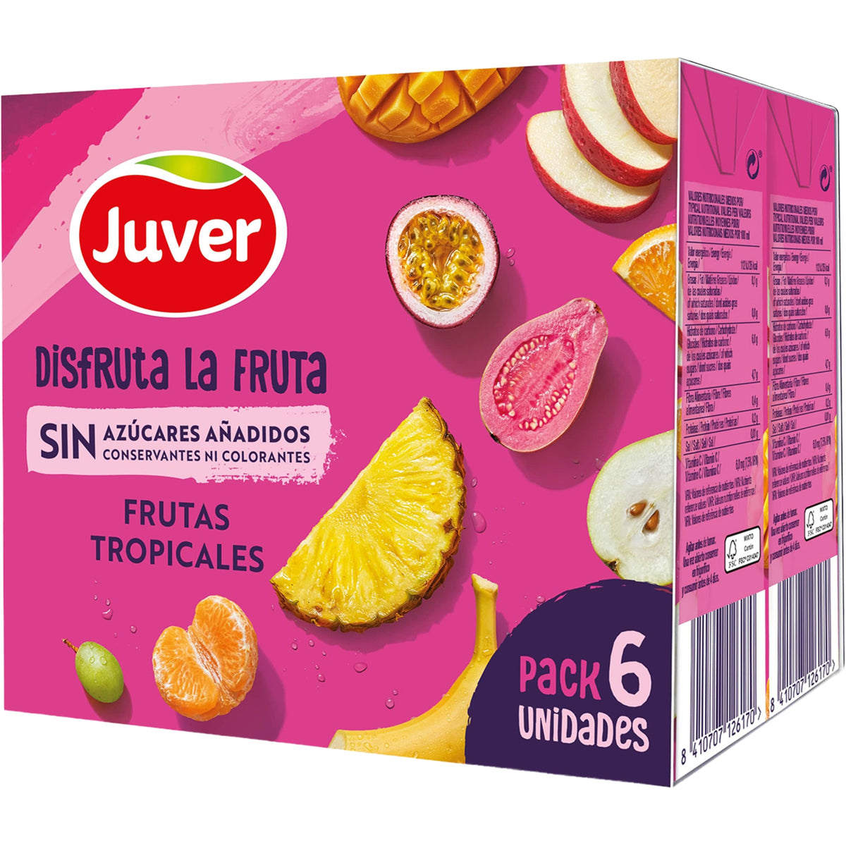 JUVER DISFRUTA TROPICAL PACK-6X200ML