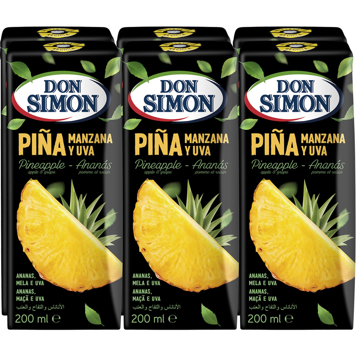 DON SIMON ZUMO PIÑA-UVA PACK-6 UN