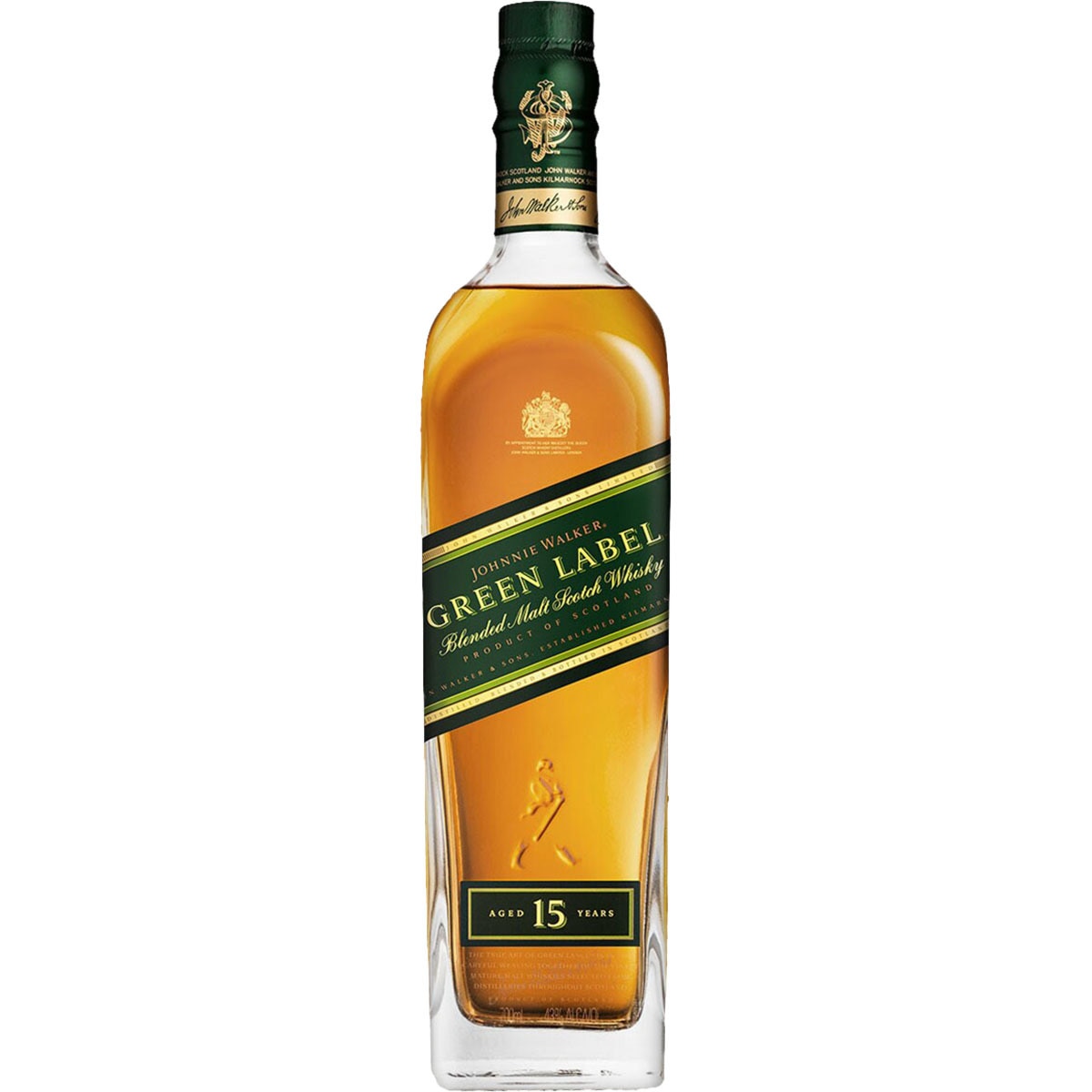 JOHNNIE WALKER GREEN LABEL 70 CL