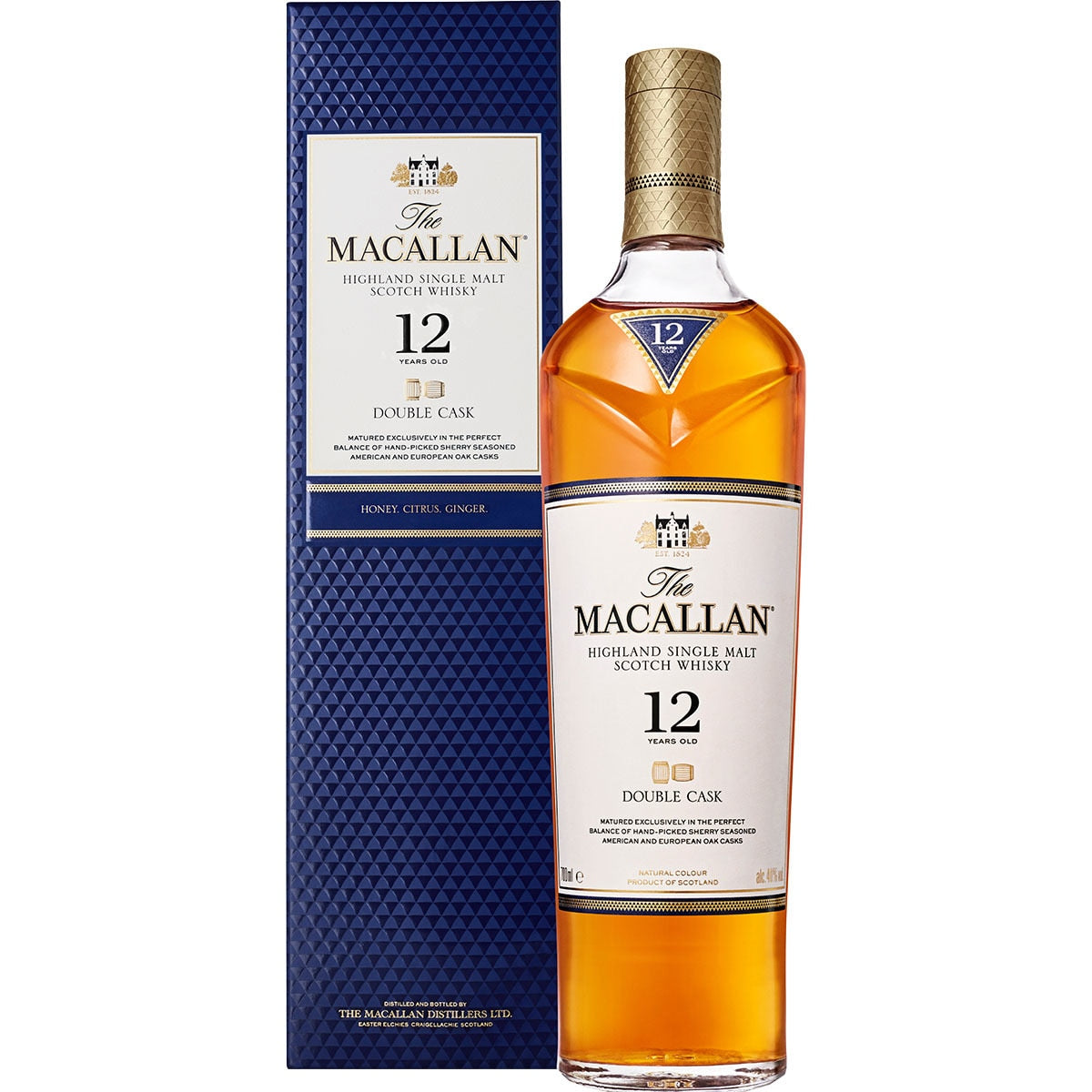 MACALLAN SCOTCH WHISKIE 12 AÑOS 70 CL