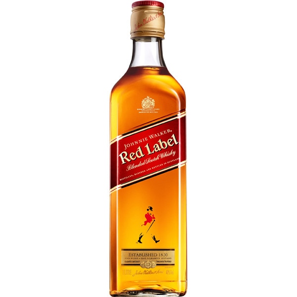 JOHNNIE WALKER RED LABEL 1L