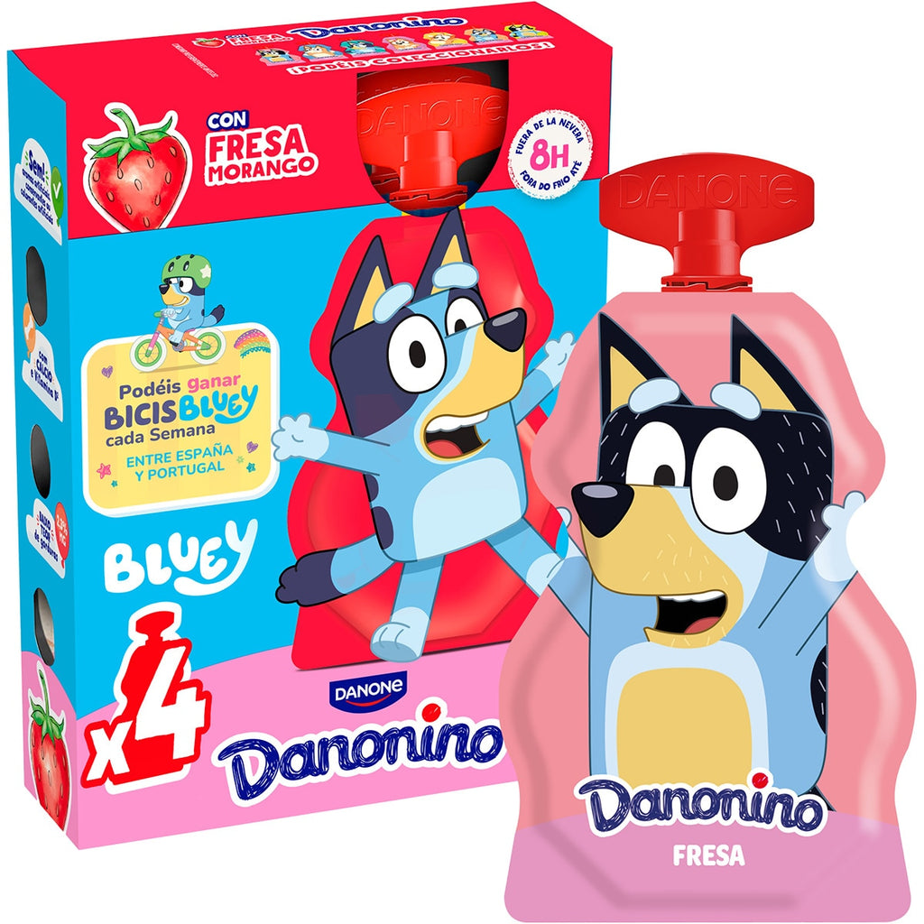 DANONE DANONINO FRESA PARA LLEVAR P-4 UN X 70GR