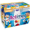 DANONE ACTIMEL FRESA PLATANO PACK 6 600GR