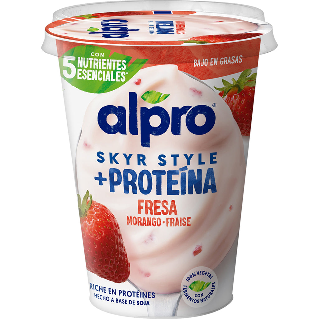 DANONE ALPRO HIGH PROTEIN FRESA SKYR STYLE 400GR