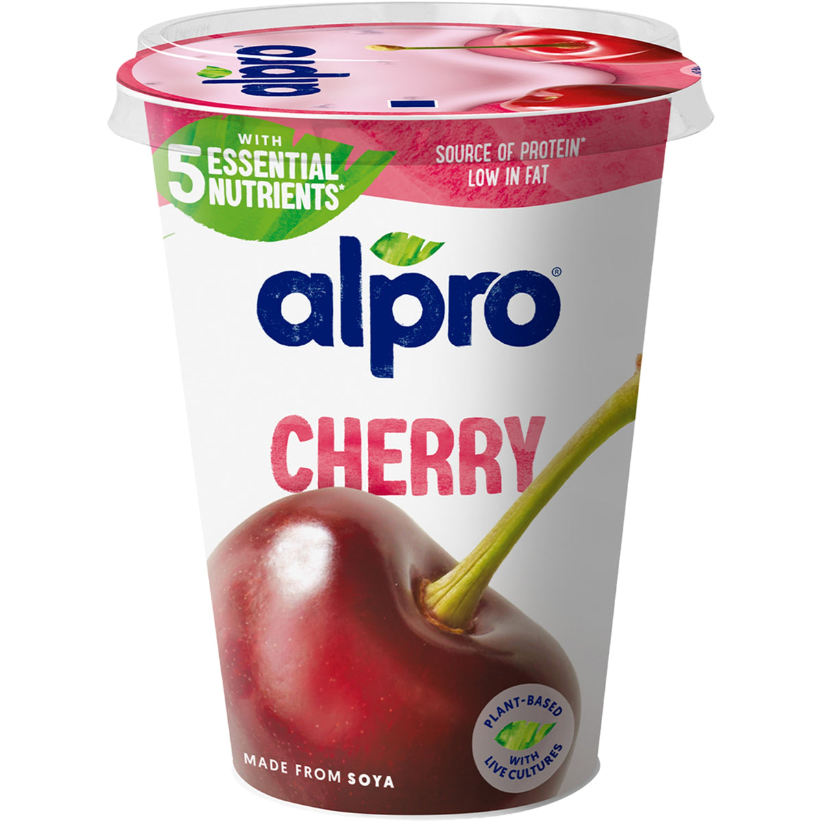 ALPRO YOGUR VEGETAL CHERRY 400GR