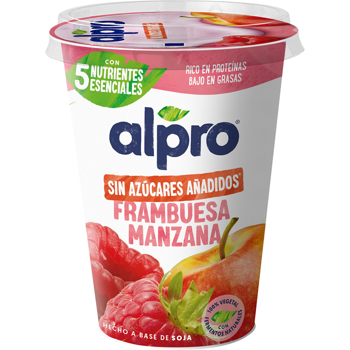 ALPRO NAS MANZANA FRAMBUESA 400GR