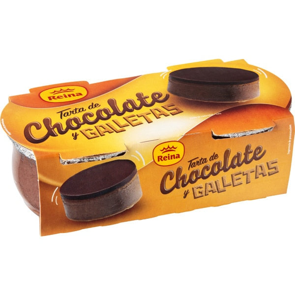 REINA TARTA DE CHOCO Y GALL. PACK 2X70GR.