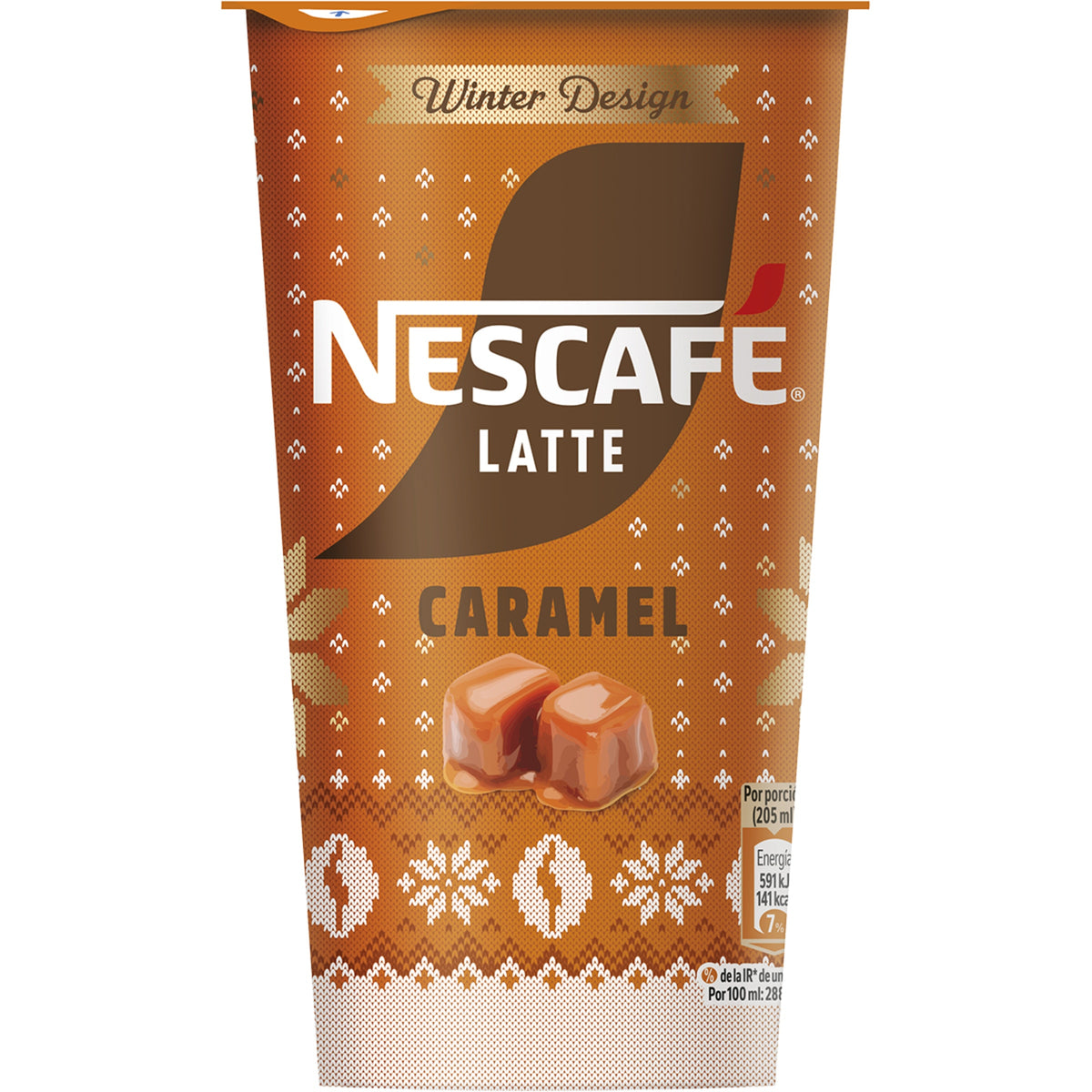 NESCAFE LATTE SHAKE CARAMEL 205ML