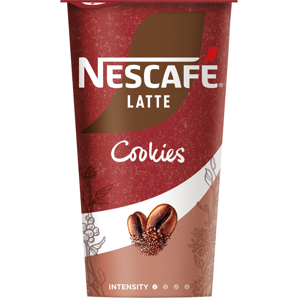 NESCAFE LATTE SHAKE COOKIES 205ML