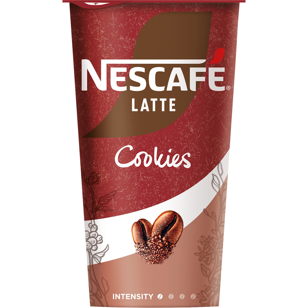 NESCAFE LATTE SHAKE COOKIES 205ML