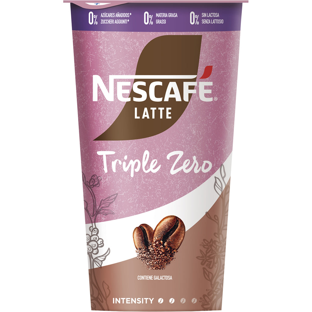 NESCAFE LATTE SHAKE CAPPUCCINO TRIPLE 0 S/LACTOSA 190ML