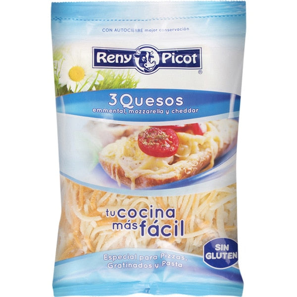 RENY PICOT Q. RALLADO 3 QUESOS 150GR