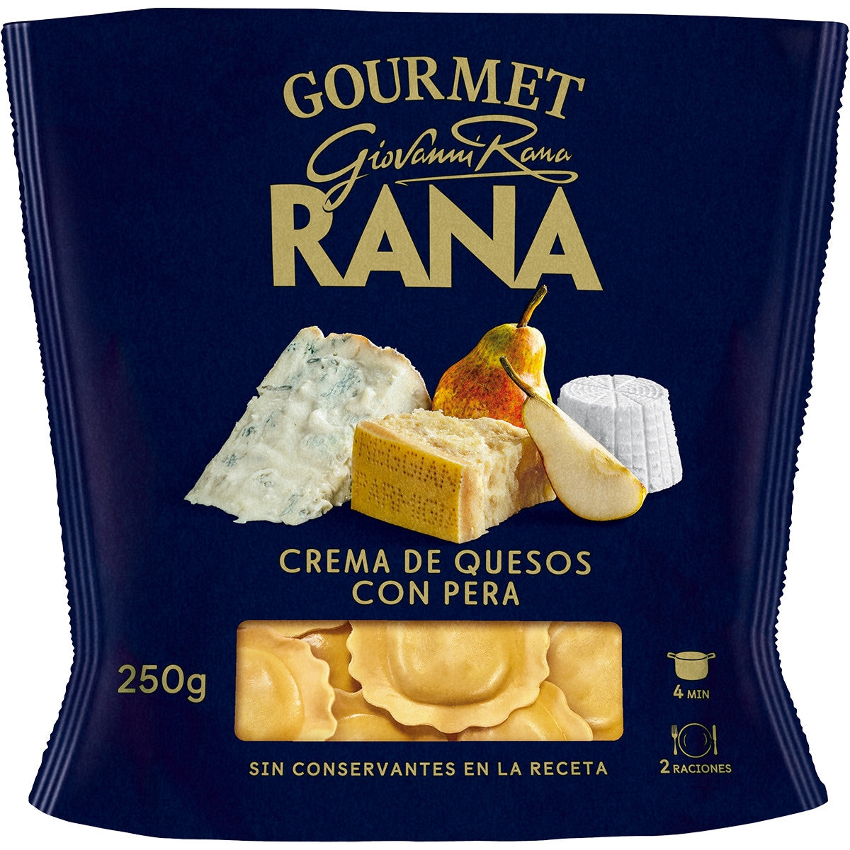 RANA GOURMET CREMA QUESO CON PERA 250GR