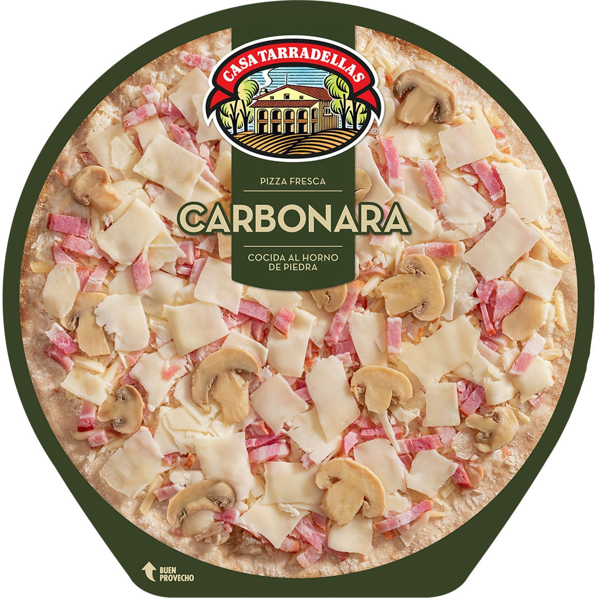 TARRADELLAS PIZZA CARBONARA 400G.