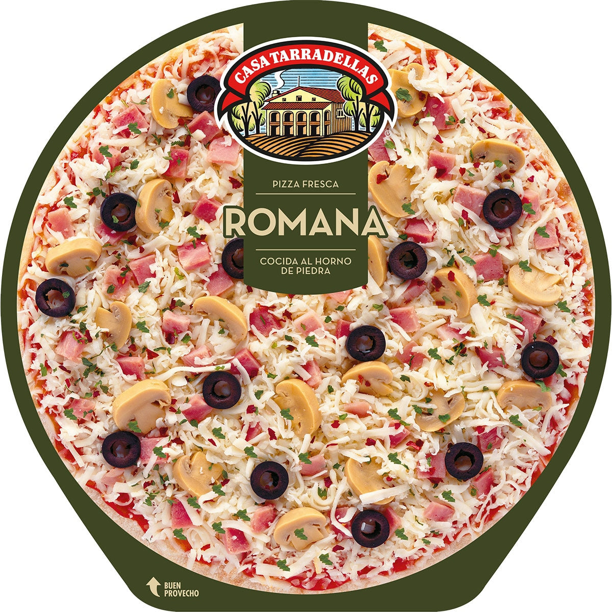 TARRADELLAS PIZZA ROMANA 425 GRS.