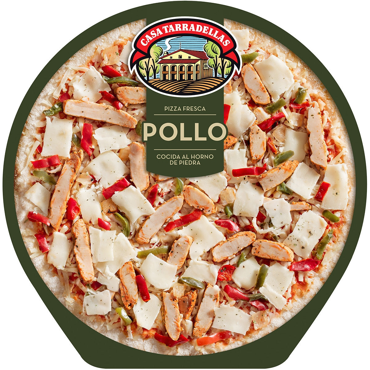 TARRADELLAS PIZZA POLLO 410 GR.