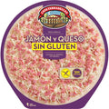 TARRADELLAS PIZZA JAMON Y QUESO SIN GLUTEN 420GR