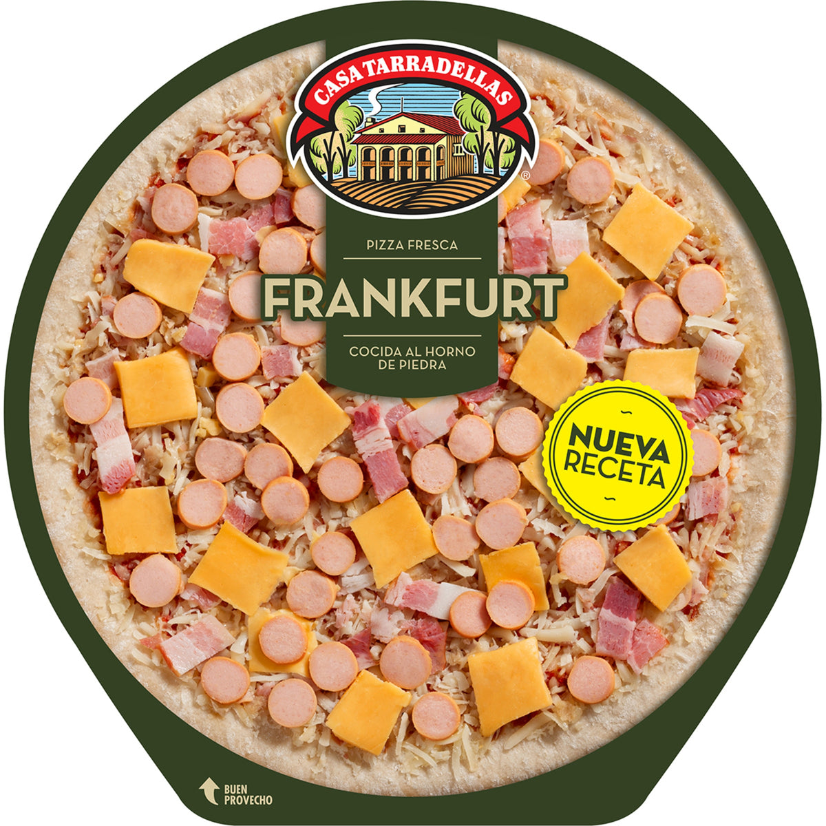 TARRADELLAS PIZZA FRANKFURT 400G.