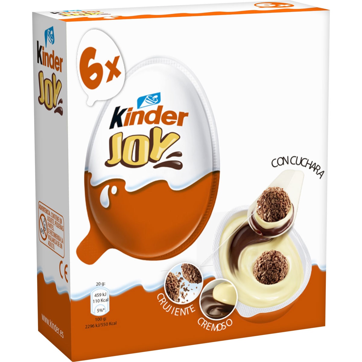 KINDER SORPRESA HUEVOS PACK-6