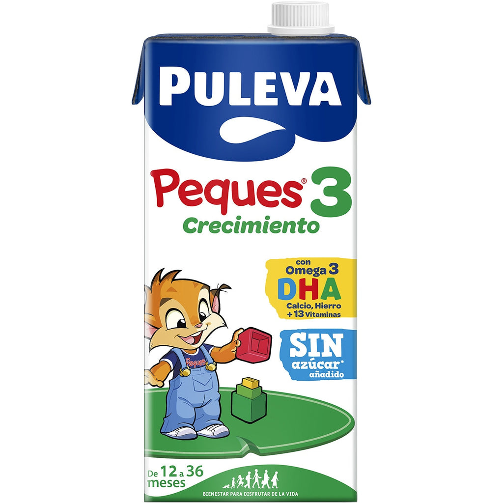 PULEVA LECHE PEQUES-3 BRIK 1 L.