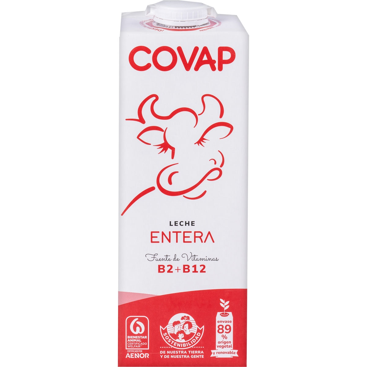 Covap Leche Entera Brik 1 L