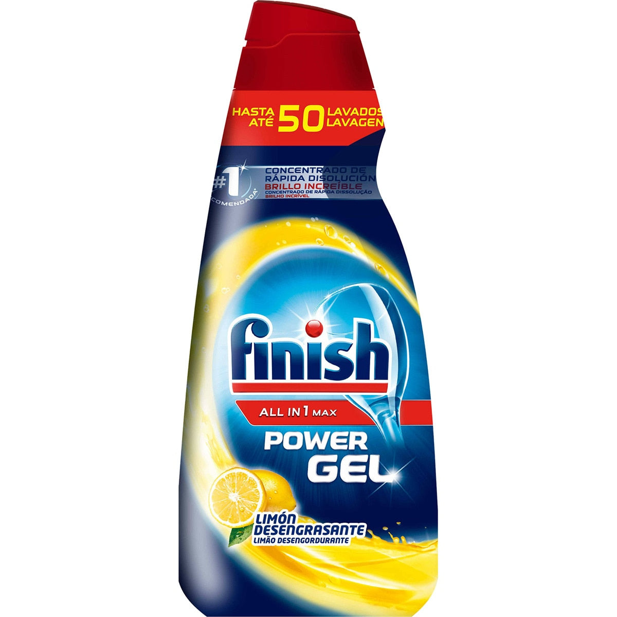 FINISH TODO EN 1 GEL LIMON 1 L 50 LAV