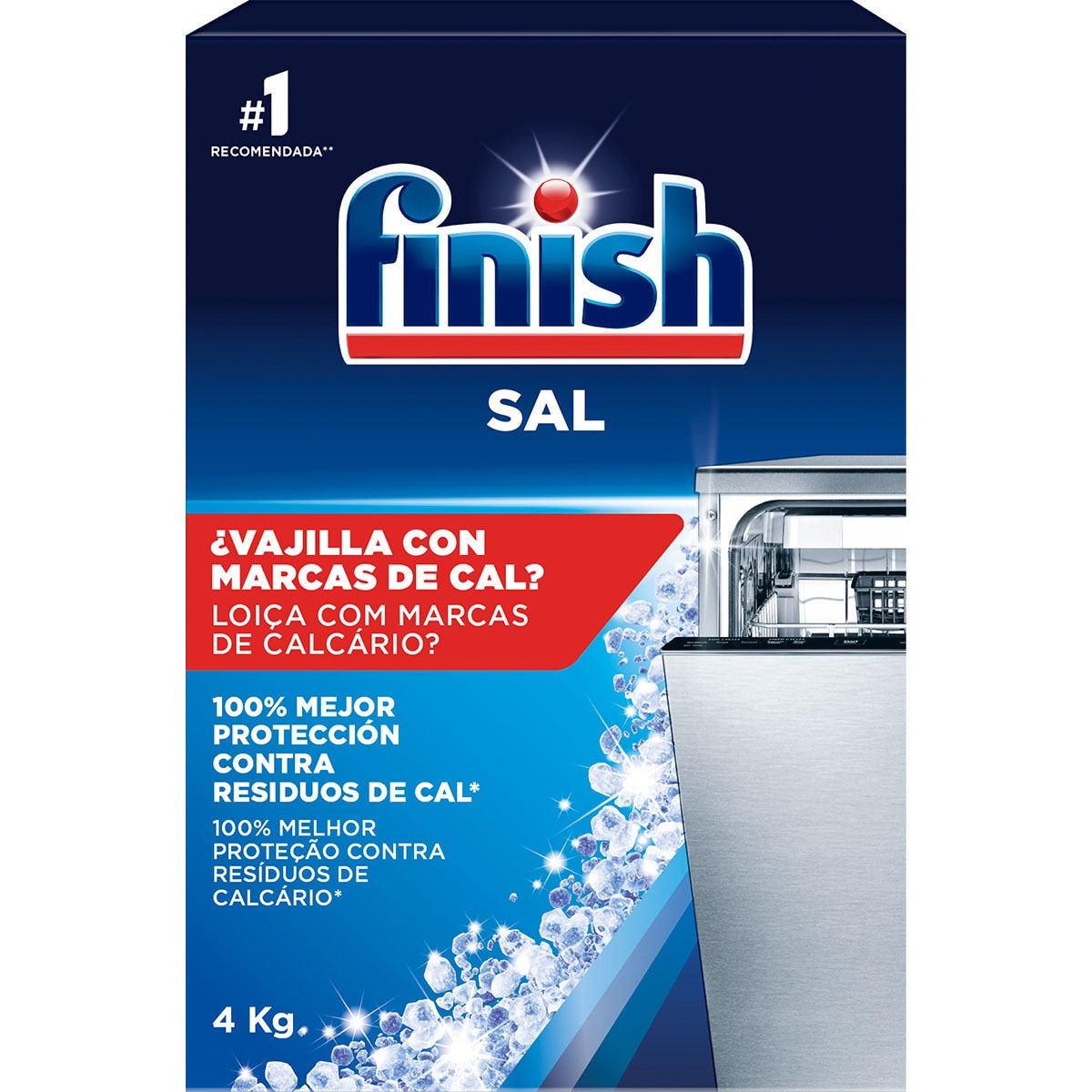 FINISH SAL MALETA 4 KG.