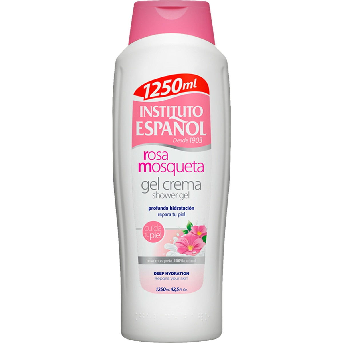 INSTITUTO ESPAÑOL GEL CREMA ROSA MOSQUETA 1250ML