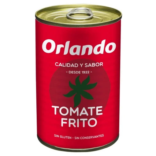 ORLANDO TOMATE FRITO LATA 400 GRS.