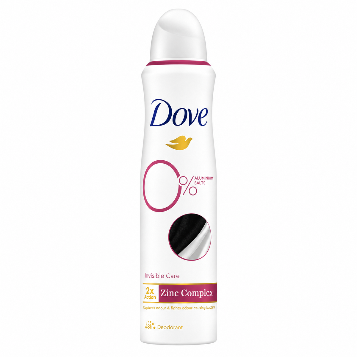 DOVE DEO INVISIBLE 0% SPRAY 150ML