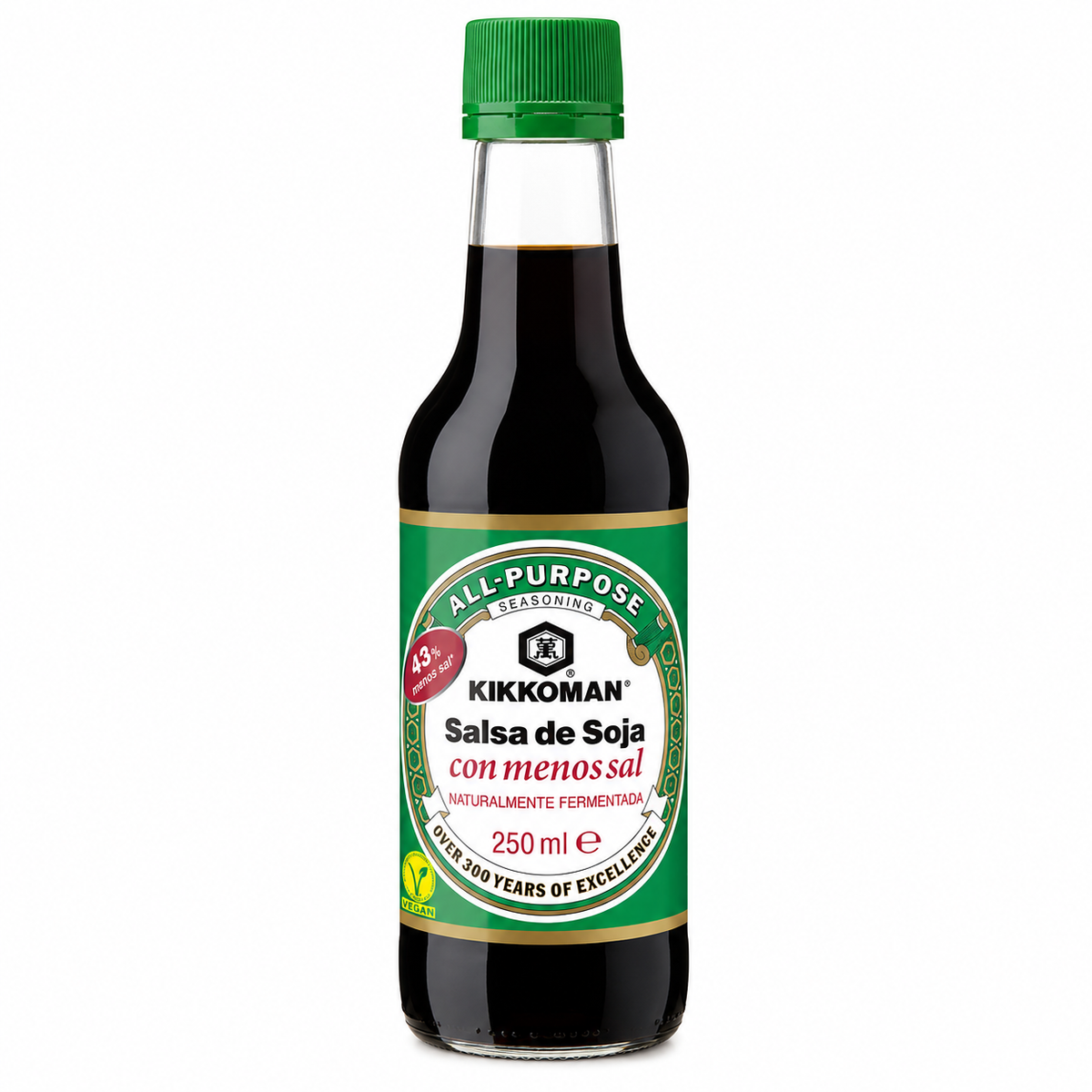 KIKKOMAN SALSA DE SOJA MENOS SAL 250ML